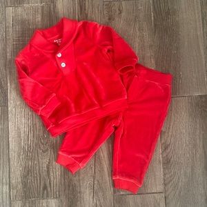 Baby Ralph Lauren velour outfit